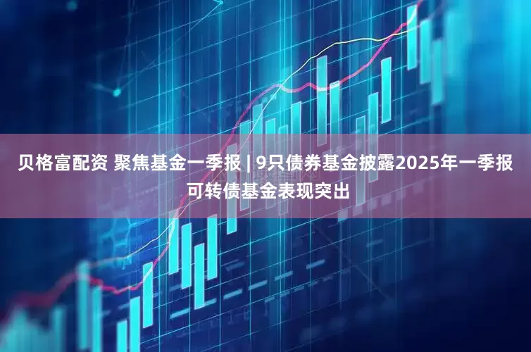 贝格富配资 聚焦基金一季报 | 9只债券基金披露2025年一季报 可转债基金表现突出